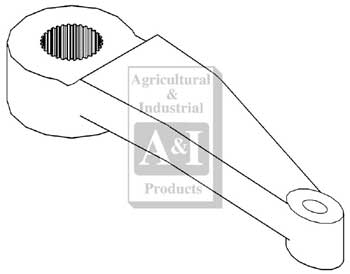 UF01640        Spindle Steering Arm--Right---Replaces D5NN3130C