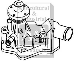 UJD20572   Water Pump---Replaces RE61715      