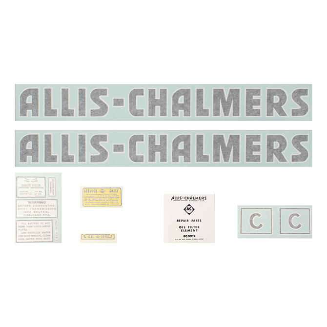 UA90680V Complete Decal Set, C - Vinyl