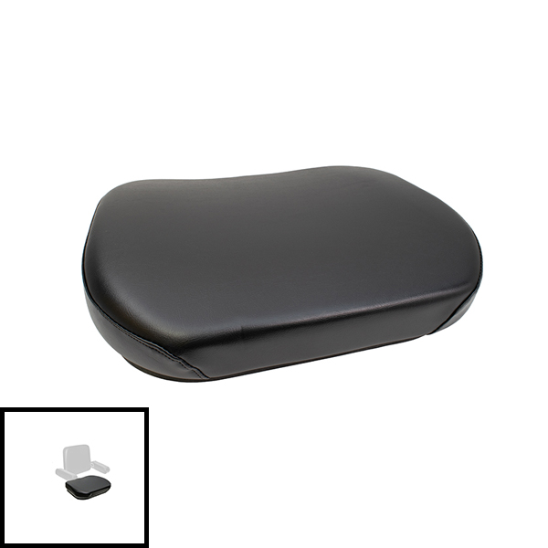 UCA82339  Seat Bottom, Black on Steel