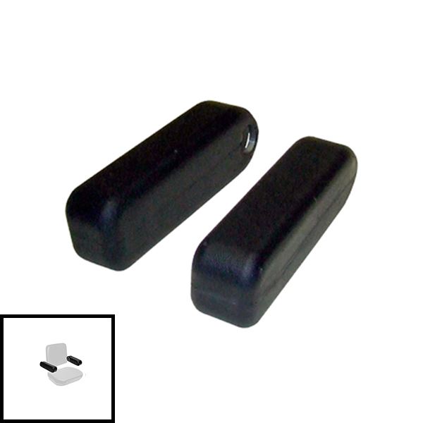 UCA82341  Arm Rest - Pair, Black on Steel