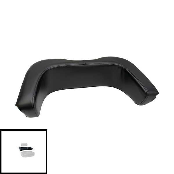 UCA82323  Seat Back, Black on Wood