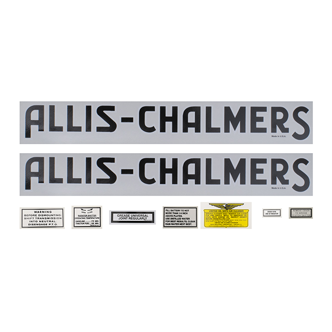 UA90760  Complete Decal Set, RC