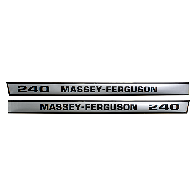 UM81463 Massey Ferguson Hood Decals, MF 240