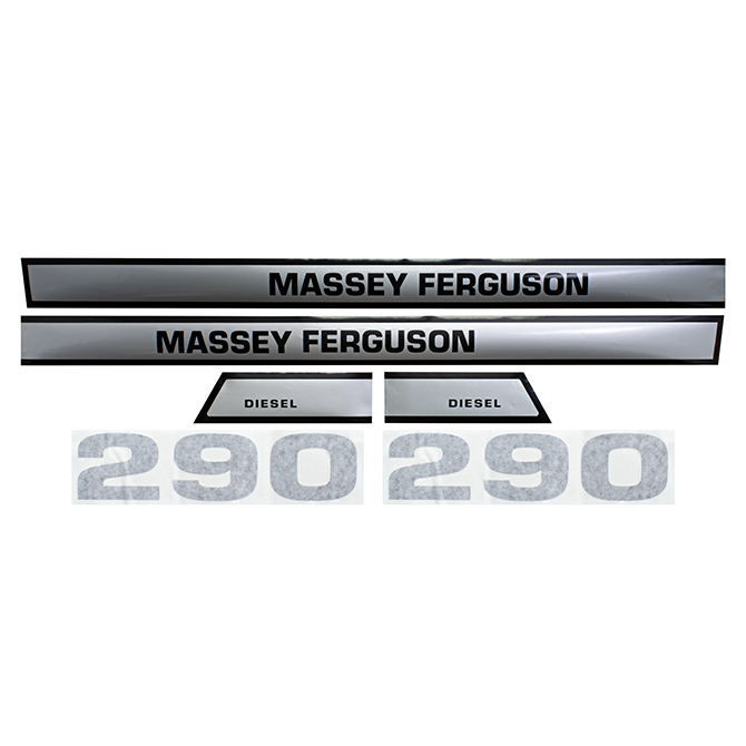 UM81475 Massey Ferguson Hood Decals, MF 290, Diesel