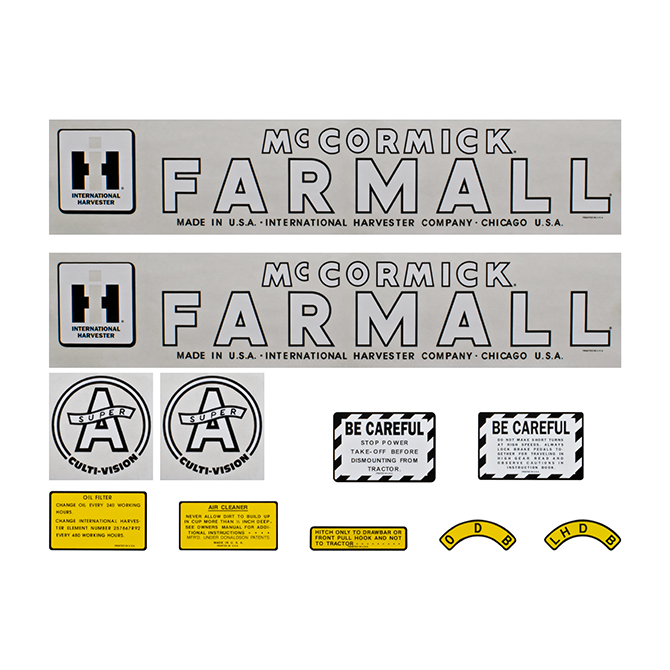 UT5145  Super A, Culti-Vision, McCormick Farmall