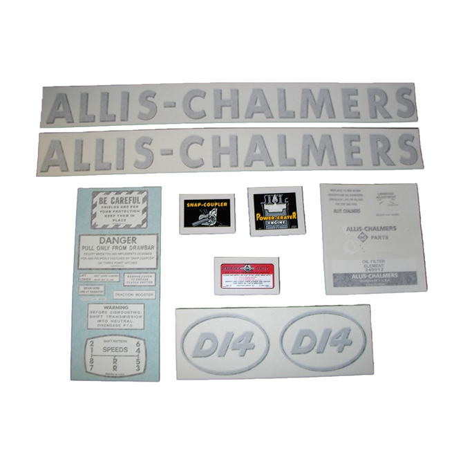 UA90931V  Complete Decal Set, D-14 - Vinyl