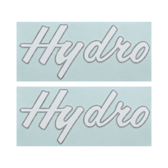 UT5274  HYDRO Decals, set of 2 - Vinyl