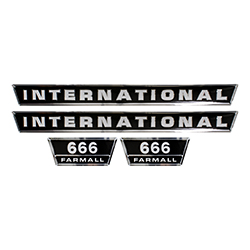 UT5220 Hood Decals & Numbers, 666