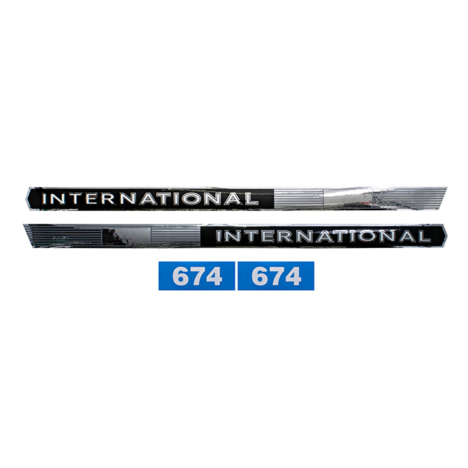 UT5221  Hood Decals & Numbers, 674