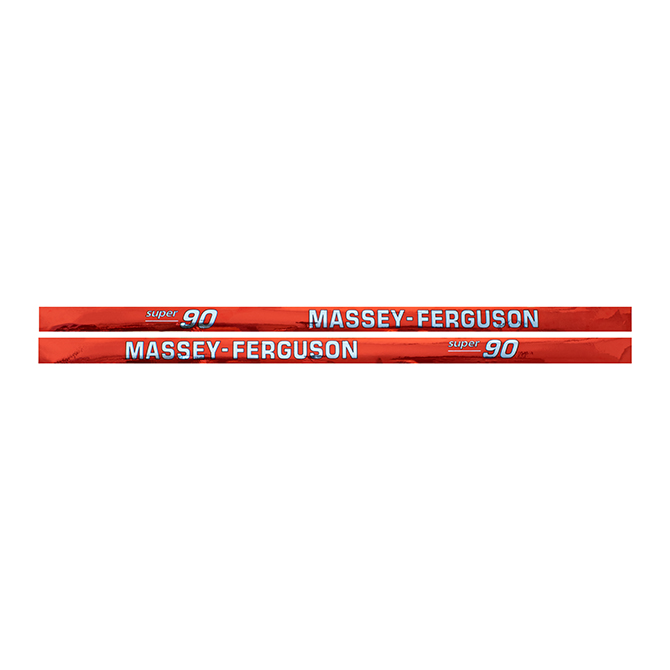 UM81393 Massey Ferguson Hood Decals, MF Super 90