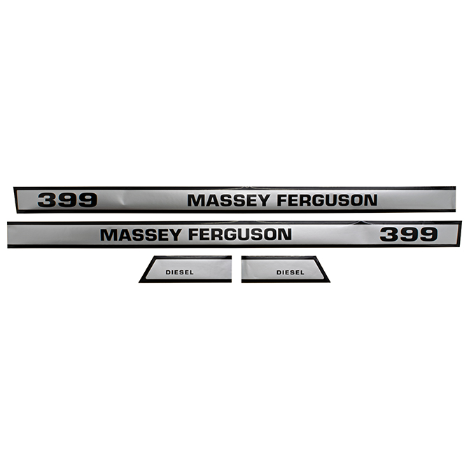 UM81478 Massey Ferguson Hood Decals, MF 399, Diesel