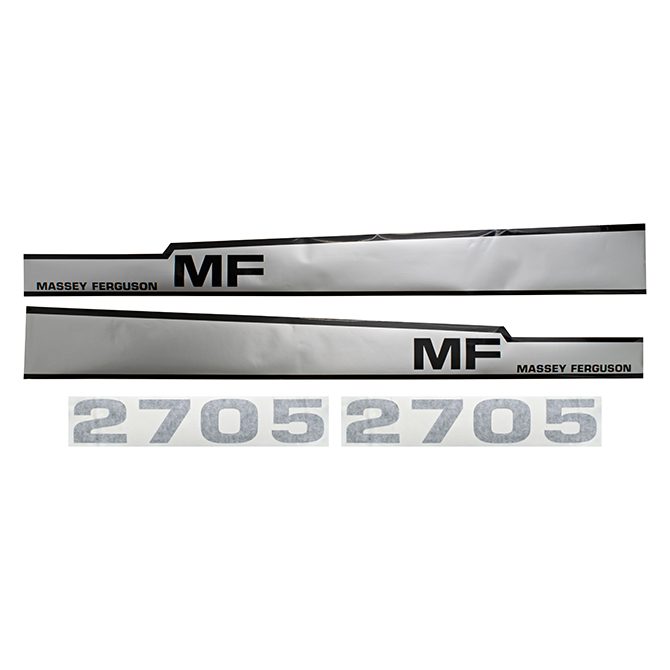 UM81496 Massey Ferguson Hood Decals, MF 2705