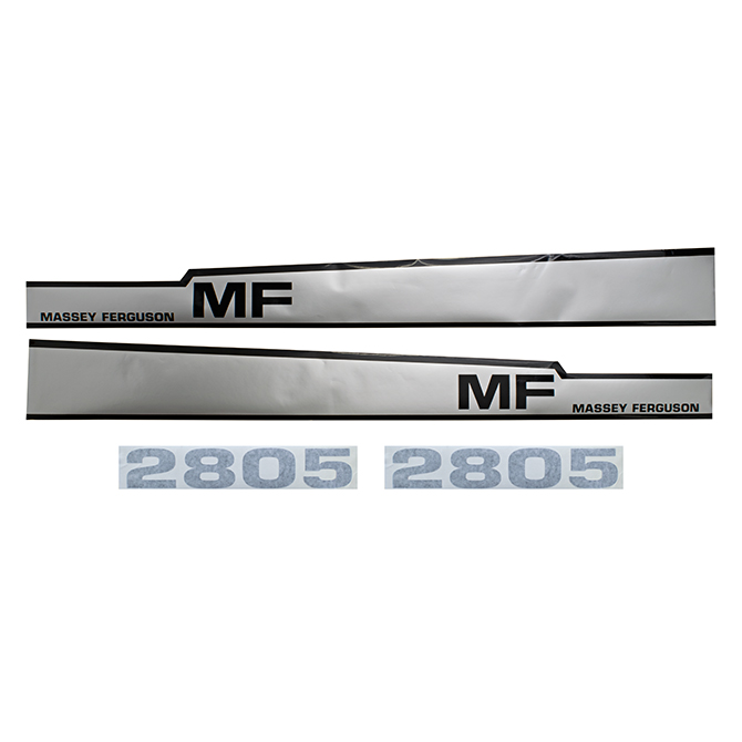 UM81499 Massey Ferguson Hood Decals, MF 2805