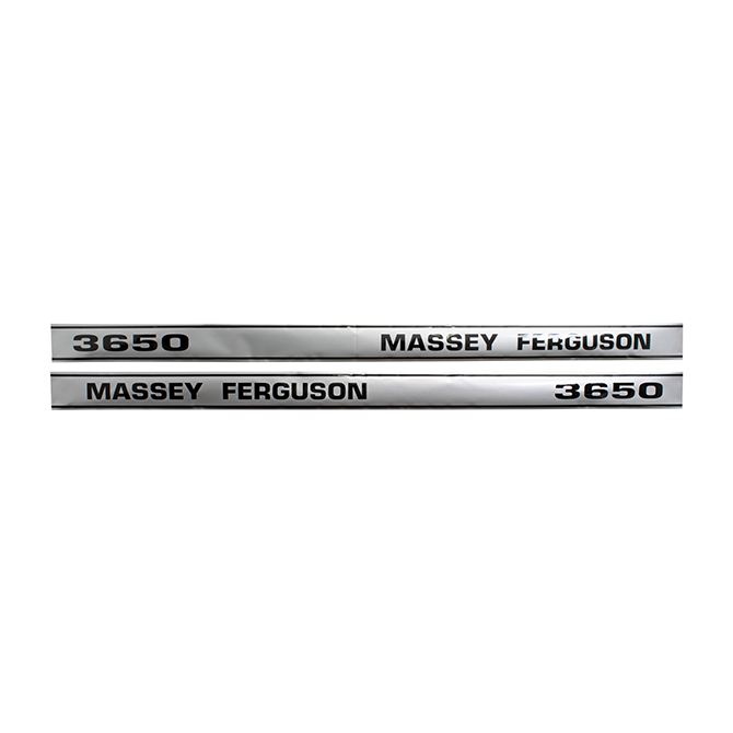 UM81500 Massey Ferguson Hood Decals, MF 3650