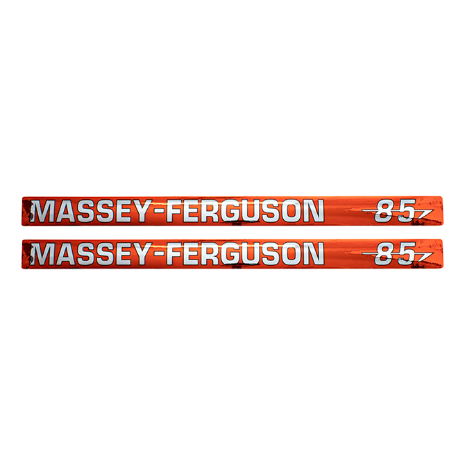 UM81392 Massey Ferguson Hood Decals, MF 85