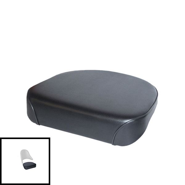 UCA82319  Seat Bottom, Black on Steel