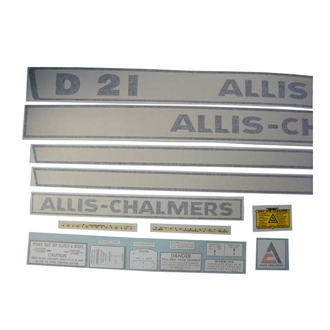 UA90970  Complete Decal Set, D-21 - Vinyl